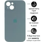 Чохол Silicone Premium case з захистом камери для iPhone 14 Plus та iPhone 15 Plus Full Camera Protective pine green 0436 - изображение 1