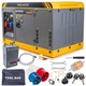Дизельный генератор Powermat PM-AGR-18000MD 16 кВт промышленный четырехтактный двигатель с воздушным охлаждением AVR вольтометр на колесах - изображение 1