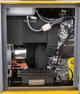Дизельный генератор Powermat PM-AGR-18000MD 16 кВт промышленный четырехтактный двигатель с воздушным охлаждением AVR вольтометр на колесах - изображение 5