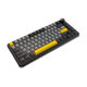 Ігрова дротова механічна клавіатура Ajazz AK820 MAX Magnetic switches-Black-Gray-Yellow-RGB - зображення 2