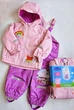 Дождевик детский костюм на флисе Peppa Pig 86-92 см для девочек 602924 - изображение 1
