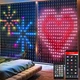 Умная светодиодная гирлянда, штора DBFAIRY 2х2м, 400LED RGB со встроенным чипом, с дистанционным управлением через приложение, синхронизацией с музыкой и динамическим управлением Для улицы и дома - изображение 1