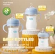 Пляшечка для годування Dr.Isla Baby Bottle 240 мл, 3–6міс, синя - изображение 2