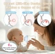 Пляшечка для годування Dr.Isla Baby Bottle 330 мл, від 6міс, рожева - изображение 4