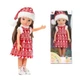 Кукла в рождественском наряде, размер 33см (TS01091996285040) - изображение 1