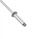 Заклепка алюмінієва 4.0 x 18.0 мм, уп. 50 шт. INTERTOOL RT-4018 - изображение 3