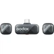 Бездротовий петличний мікрофон Godox CUBE-SC KIT2 USB-C для iPhone та Android з кейсом - зображення 3