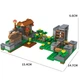 Конструктор Minecraft SJ82004 Лесной тайник 233 деталей Майнкрафт MineWorld My World - изображение 8