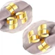 Набор колец для салфеток Gold 6 шт - изображение 2