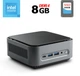 Неттоп CSL Narrow Box Premium 89485 CSL23062 USFF / Intel N200 (4 ядра по 1.8 - 3.7 GHz) / 8 GB DDR4 / 256 GB SSD / Intel UHD Graphics / DisplayPort / HDMI / Wi-Fi б/у - изображение 1