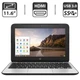 Нетбук HP ChromeBook 11 G4 / 11.6" TN / Celeron N2840 (2 ядра по 2.16-2.58GHz) / 4GB DDR3 / 16GB eMMC / HD Graphics / WebCam б/у - изображение 1