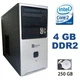 Системный блок Intel x4500 MT / Intel Core 2 Quad Q8200 (4ядра по 2.33GHz) / 4GB DDR2 / 250 GB HDD / DVI - Б/У - изображение 2