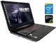 Ігровий ноутбук PowerSpec 1710 / 17.3" (1920x1080) IPS / Intel Core i7-7700HQ (4 (8) ядра по 2.8 - 3.8 GHz) / 16 GB DDR4 / 128 GB SSD M.2 + 1000 GB HDD / nVidia GeForce GTX 1070, 8 GB GDDR5, 256-bit / WebCam б/в - зображення 1