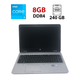 Ноутбук HP ProBook 650 G2 / 15.6" (1366x768) TN / Intel Core i3-6100U (2 (4) ядра по 2.3 GHz) / 8 GB DDR4 / 240 GB SSD / Intel HD Graphics 520 / WebCam / DVD-ROM б/у - изображение 1