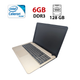 Ноутбук Asus VivoBook 540SA / 15.6" (1366x768) TN / Intel Celeron N3050 (2 ядра по 1.6 - 2.16 GHz) / 6 GB DDR3 / 128 GB SSD / Intel HD Graphics / WebCam б/в - зображення 1