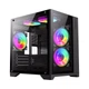 Ігровий ПК FORSAGE Infinity Mini Black Tower / AMD Ryzen 5 5500 (6 (12) ядер по 3,6 - 4,2 ГГц) / 8 ГБ DDR4 / 480 ГБ SSD / nVidia GeForce GTX 1070 Ti, 8 ГБ GDDR5, 256-біт б/в - зображення 3