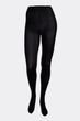 Женские теплые колготки с высоким содержанием хлопка Giulia ELITE COTTON 350 2 Black-nero, плотные зимние колготки - изображение 2
