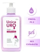 Гель для интимной гигиены UnicaUro Teens 12-18 лет для девочек-подростков pH-5 с дозатором с пробиотиками 250 мл 000037 - изображение 1