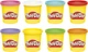 Набор массы для лепки Hasbro Play-Doh 8 баночек (G0513_G0691) - изображение 1