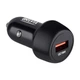 Зарядний пристрій для авто BREVIA ePower SingleDrive 18W USB-A чорний для авто (46018UB) - зображення 1