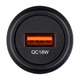 Зарядний пристрій для авто BREVIA ePower SingleDrive 18W USB-A чорний для авто (46018UB) - зображення 2