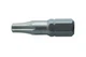 Биты короткие TORX T25 25мм S2 сталь набор 2 штуки Hogert (HT1S364) - изображение 1