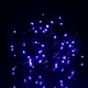 Новогодняя гирлянда уличная Бахрома 6 м 105 LED черный провод Синий 6МBBL - изображение 2