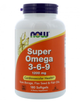Супер Омега 3-6-9 рыбий жир Нау Фудс / Now Foods Super Омега 3-6-9 1200 мг 180 softgels - изображение 7