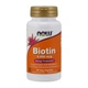 Біотин (вітамін H або B7) для шкіри, нігтів, волосся Нау Фудс / Now Foods Biotin 5,000 mcg 60 veg caps / капсул - зображення 1