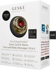 Массажер для лица и тела GESKE Sonic Cool&Warm Face and Body Massager 9в1 серый - изображение 8