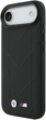 Панель BMW M Quilted Logo MagSafe для Apple iPhone 17 Air Black (BMHMP17M25PSECHK) - зображення 2