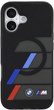 Панель BMW M IML Metal Buttons Tricolor Lines MagSafe для Apple iPhone 17 Black (BMHMP17S25HTTRIK) - зображення 3