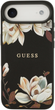 Панель Guess Grained Flowers Classic Logo MagSafe для Apple iPhone 17 Air Black (GUHMP17MPGNMPLMK) - зображення 3