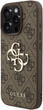 Панель Guess 4G Strap 4G Classic Logo для Apple iPhone 16 Pro Brown (GUHCP16LP4GMGSW) - зображення 3