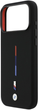 Панель BMW M Silicon Tricolor Line MagSafe для Apple iPhone 17 Pro Black (BMHMP17L25SITMIK) - зображення 6