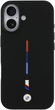 Панель BMW M Silicon Tricolor Line MagSafe для Apple iPhone 17 Black (BMHMP17S25SITMIK) - зображення 3