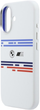 Панель BMW M Silicon Horizontal Line MagSafe для Apple iPhone 17 White (BMHMP17S25SHOTSH) - зображення 2