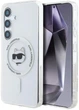Панель Karl Lagerfeld Button Choupette Head Printed Logo MagSafe для Samsung Galaxy S25 Plus White (3666339449902) - зображення 1