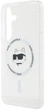 Панель Karl Lagerfeld Button Choupette Head Printed Logo MagSafe для Samsung Galaxy S25 Plus White (3666339449902) - зображення 5