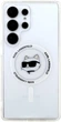 Панель Karl Lagerfeld Button Choupette Head Printed Logo MagSafe для Samsung Galaxy S25 Ultra White (3666339449919) - зображення 3