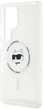 Панель Karl Lagerfeld Button Choupette Head Printed Logo MagSafe для Samsung Galaxy S25 Ultra White (3666339449919) - зображення 5