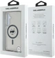 Панель Karl Lagerfeld Button Choupette Head Printed Logo MagSafe для Samsung Galaxy S25 Black (3666339449926) - зображення 8
