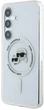 Панель Karl Lagerfeld Button Karl & Choupette Heads Printed Logo MagSafe для Samsung Galaxy S25 Plus White (3666339449995) - зображення 2