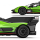 Машинка Rastar Lamborghini SC63 на радіокеруванні 1:14 зелений 10150 - зображення 4