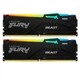 Пам'ять для настільних комп'ютерів Kingston FURY 16 GB (2x8GB) DDR5 6000 MHz Beast RGB (KF560C36BBEAK2-16) - изображение 2