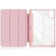 Чехол Tri-fold Clear Acrylic Lenovo Idea Tab 11" TB336FU, ZU / Tab K11 2nd Gen / Xiaoxin Pad 2025 с местом для стилуса Розовый - изображение 6