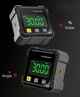 Інклінометр 2[-сторонній магнітний цифровий кутомір Digital Inclinometer JC100 з лазерним електронним транспортиром, горизонтометром, інклінометром, з кутовою лінійкою, вимірюванням нахилу, сірий - зображення 4