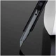 Нож канцелярский Fizz Utility Knife Black противоударный для офисного использования черный - изображение 2