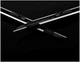 Нож канцелярский Fizz Utility Knife Black противоударный для офисного использования черный - изображение 3