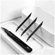 Нож канцелярский Fizz Utility Knife Black противоударный для офисного использования черный - изображение 6